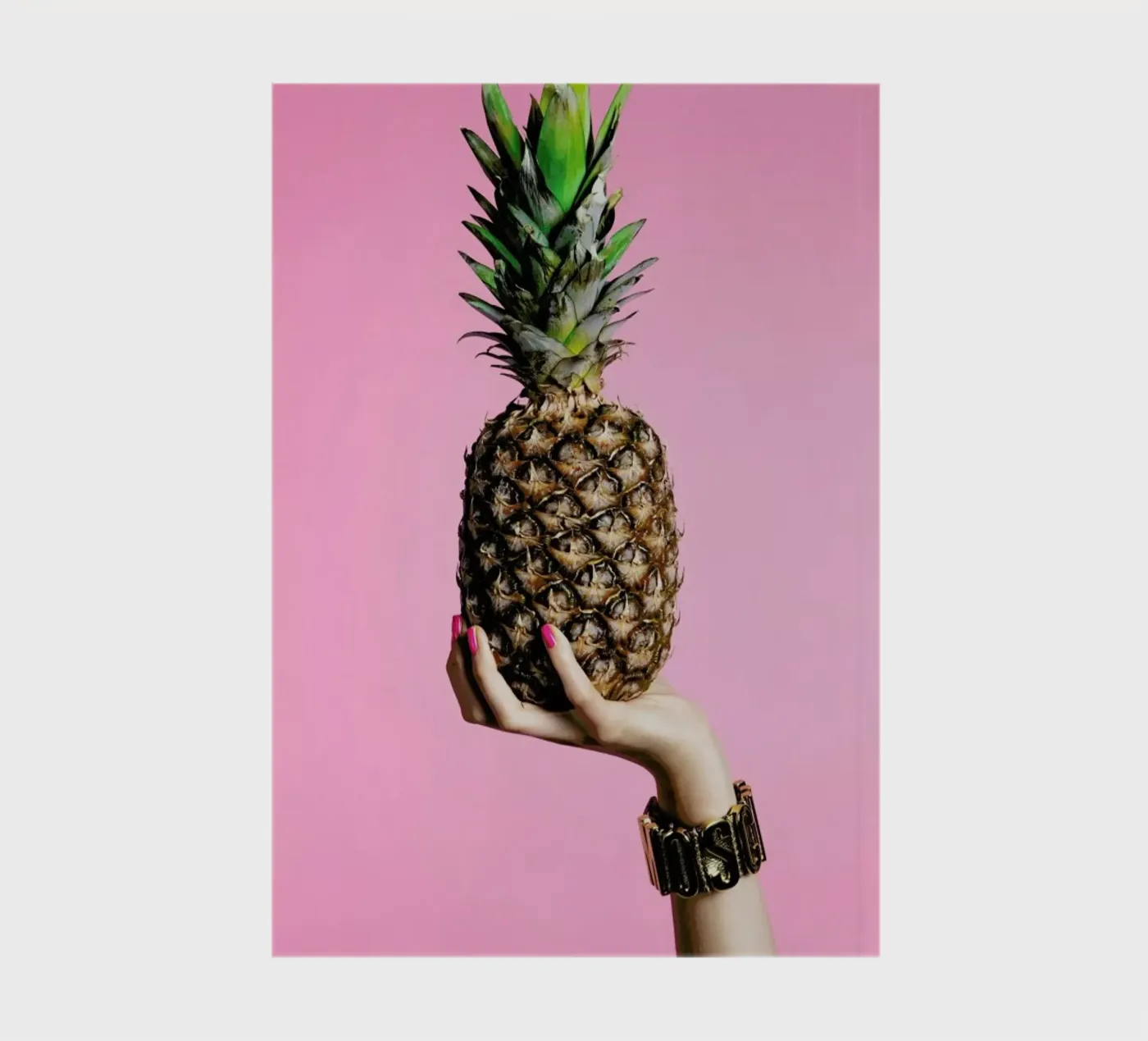 Pineapple notebook by Laura Palm