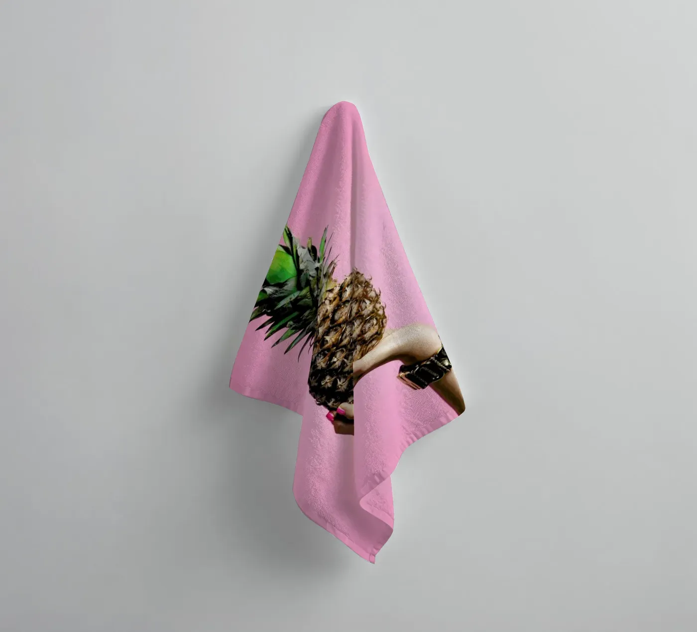 Pineapple badhanddoek van Laura Palm