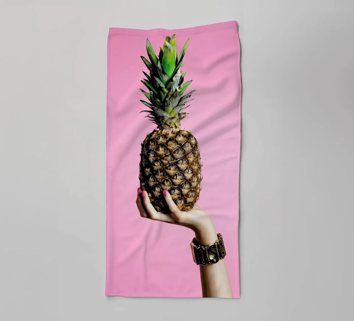 Pineapple badhanddoek van Laura Palm