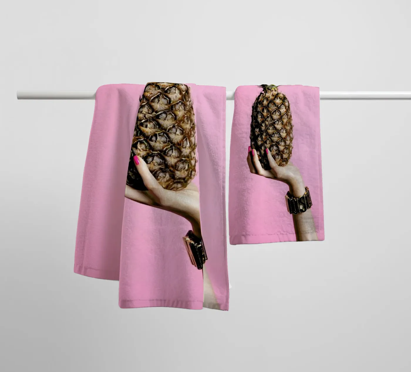 Pineapple badhanddoek van Laura Palm