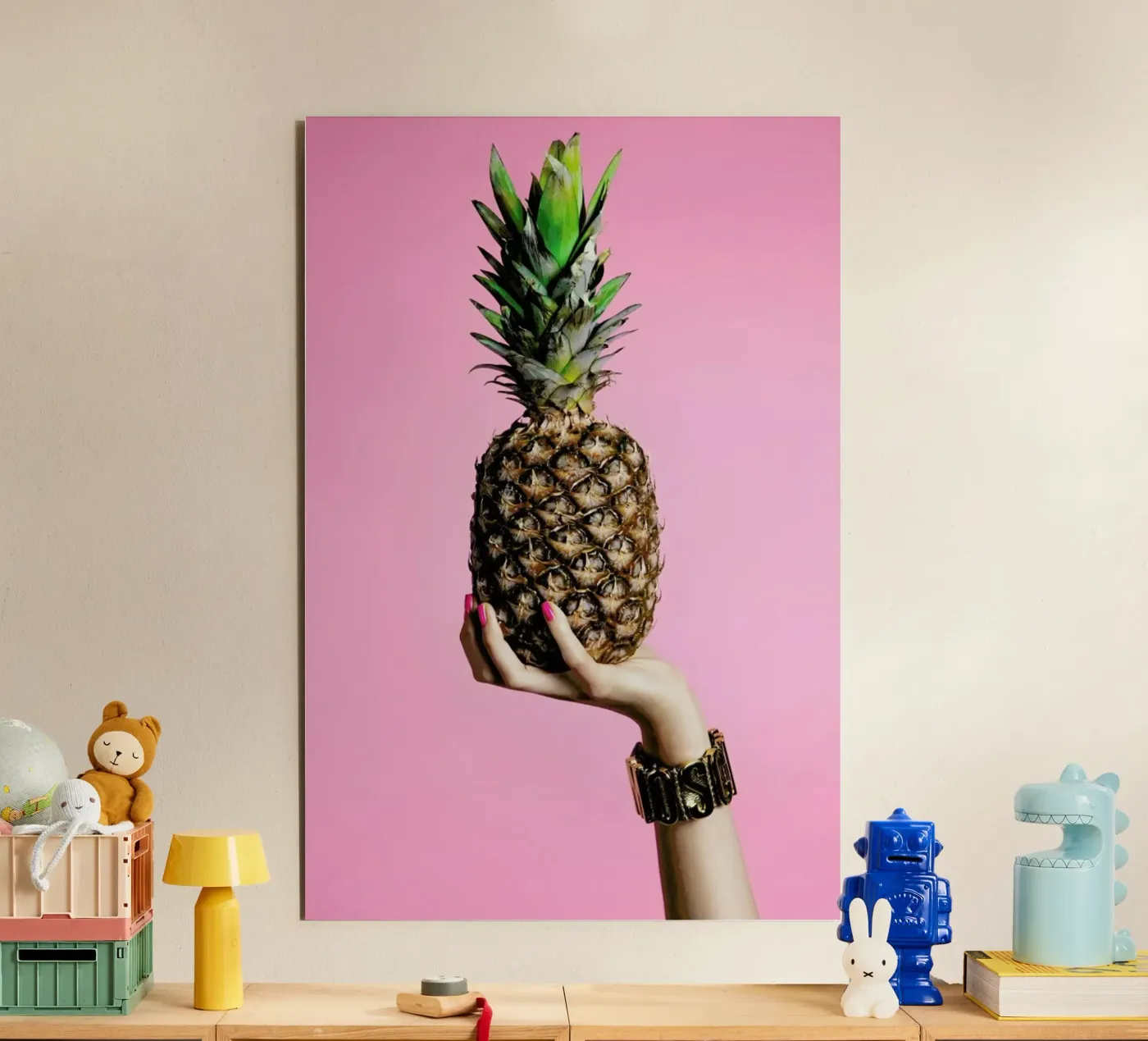 Pineapple forex-plaat van Laura Palm