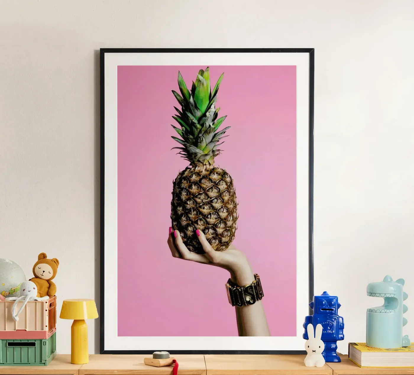 Pineapple Poster von Laura Palm