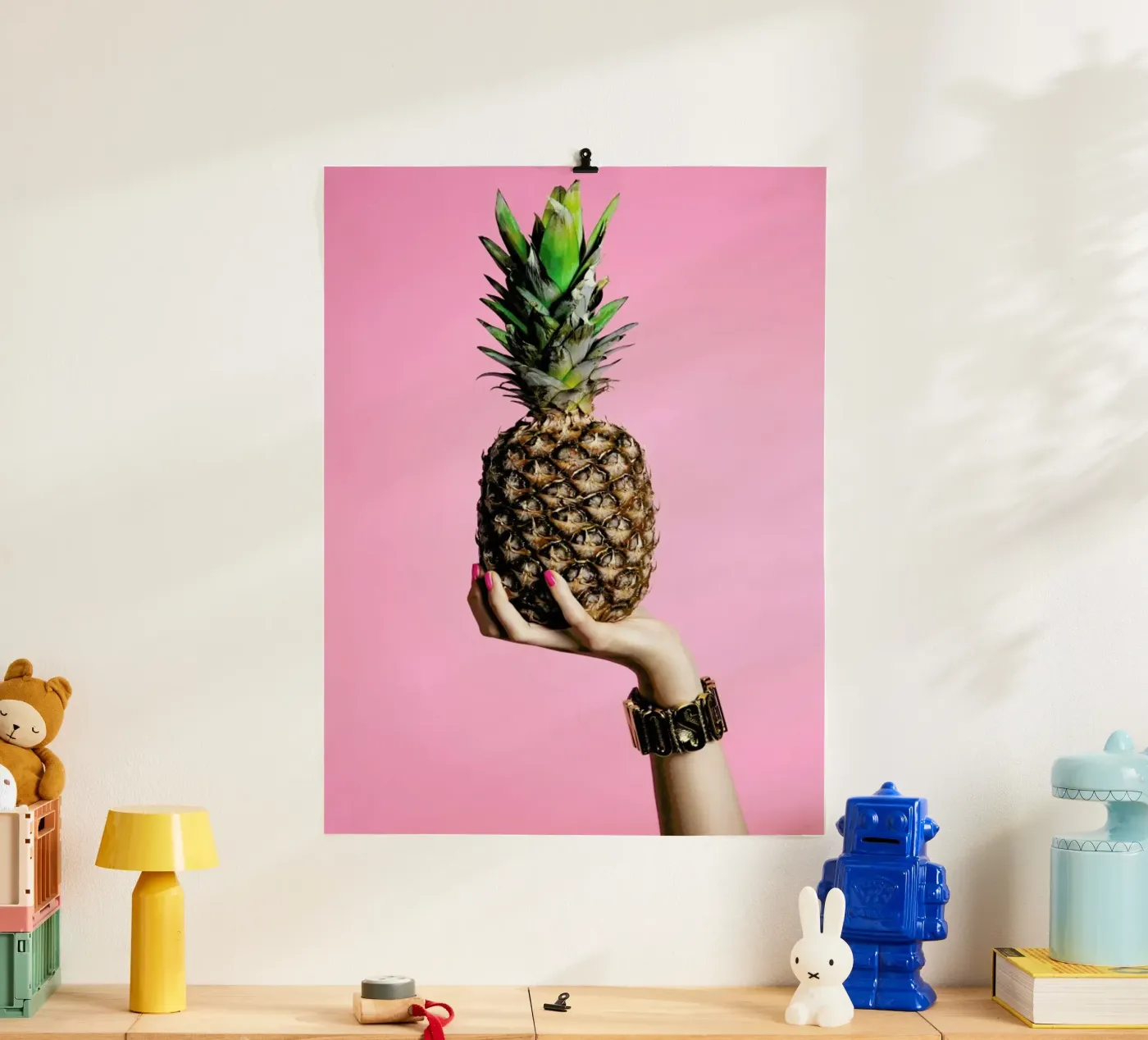 Pineapple Poster von Laura Palm