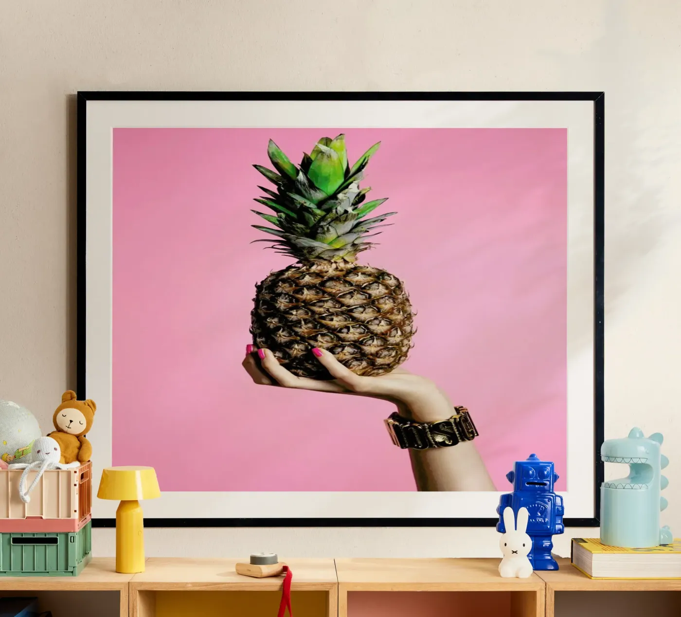 Pineapple Poster von Laura Palm