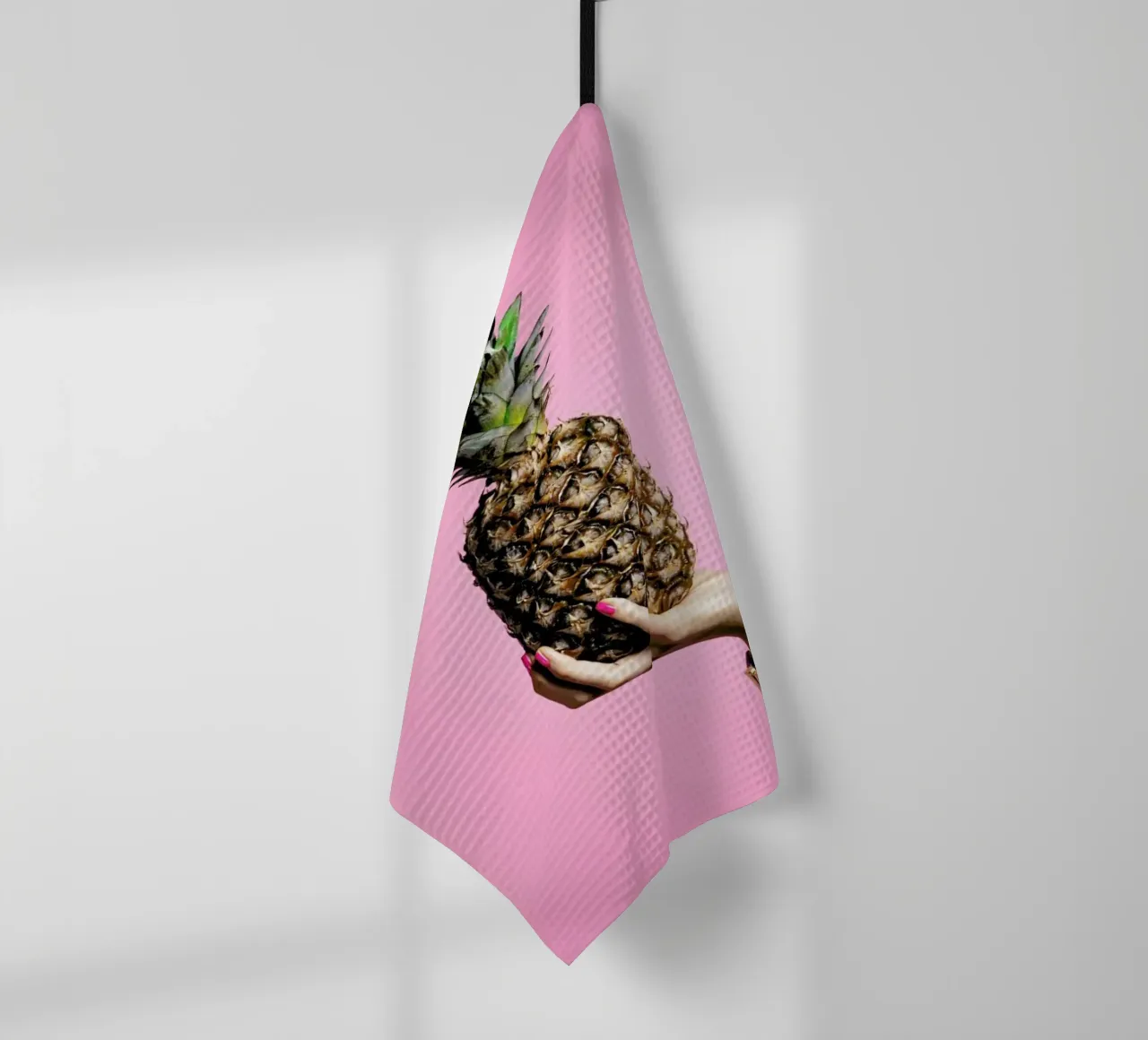 Pineapple tea towel by Laura Palm