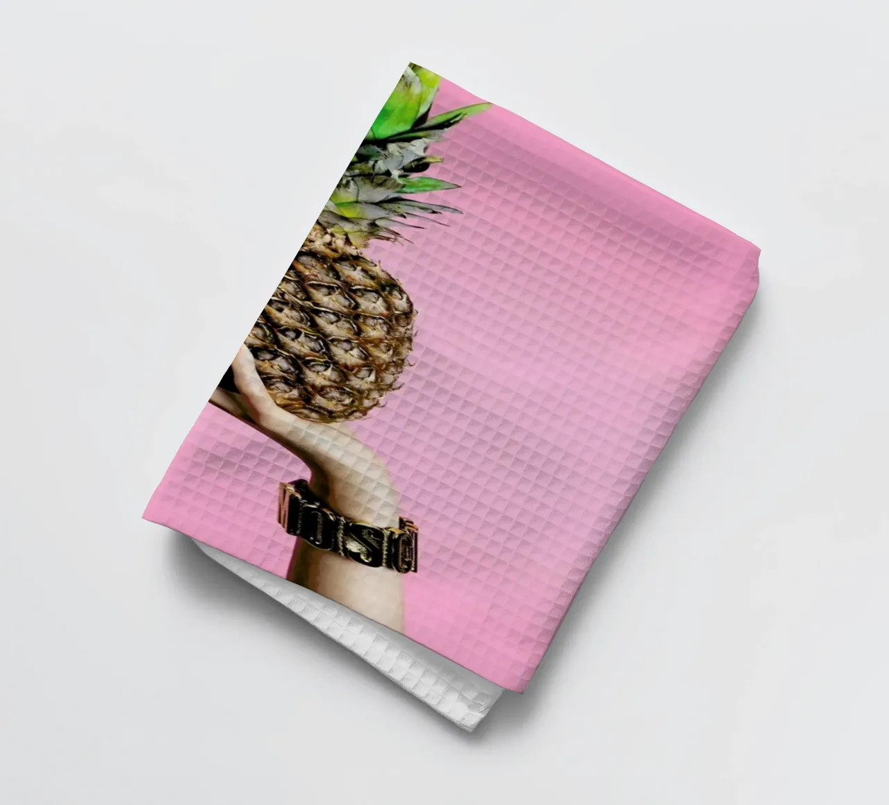 Pineapple tea towel by Laura Palm