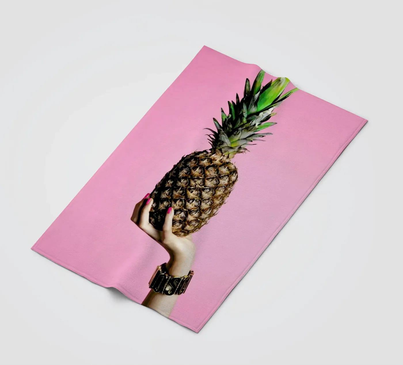 Pineapple Fleecedecke von Laura Palm