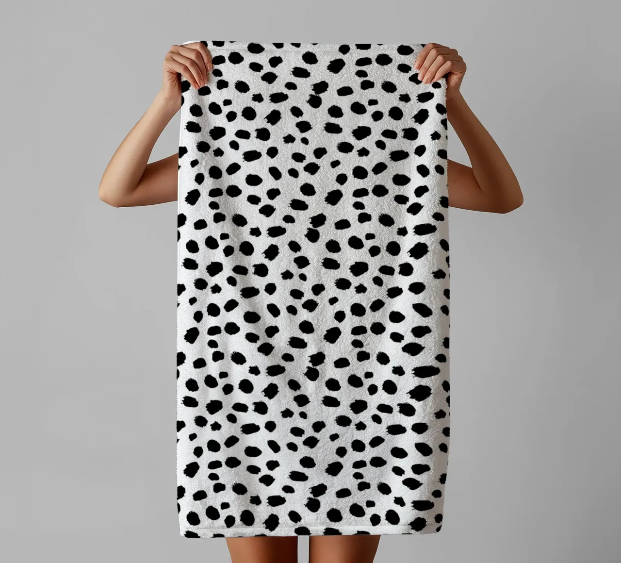 Black And White No 10 asciugamano da bagno da treechild