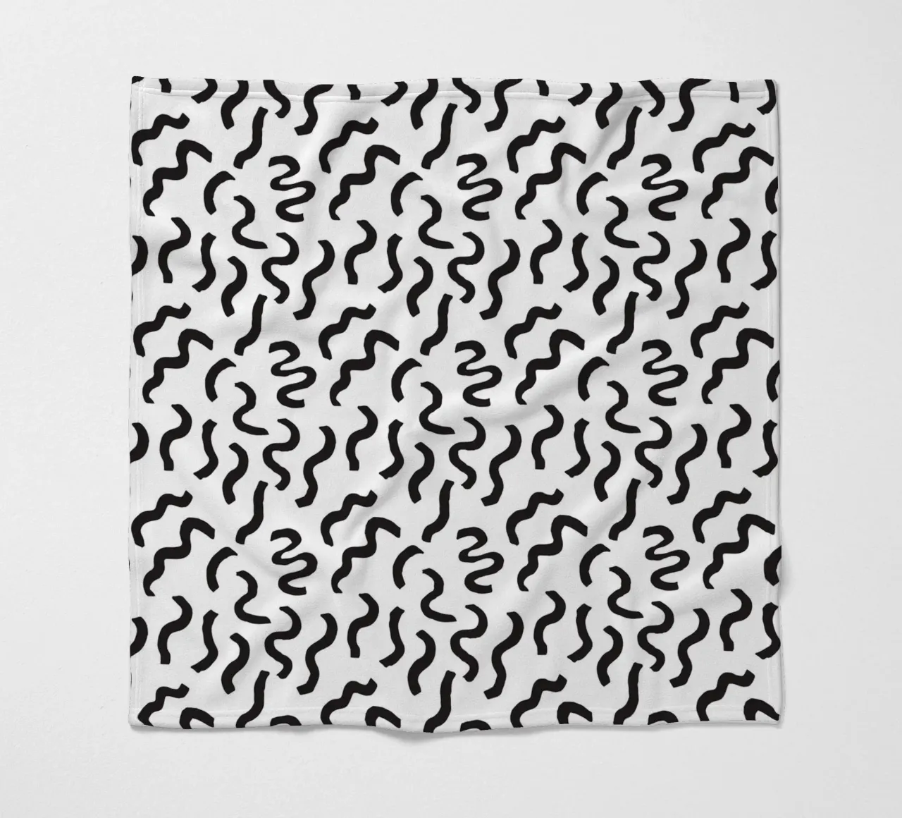 Black And White No 11 coperta in pile da treechild