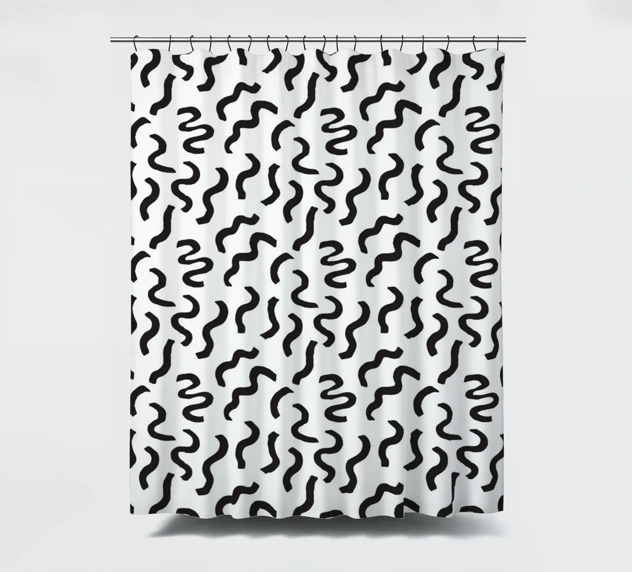 Black And White No 11 tenda da doccia da treechild