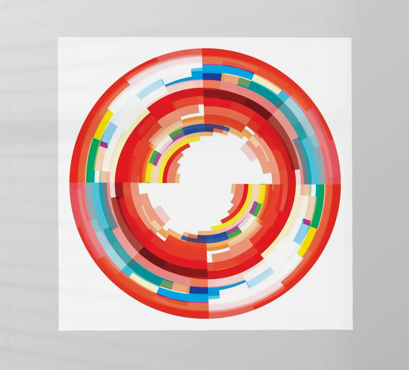 Levendige draaikolk backlit folie van JaySan Studio