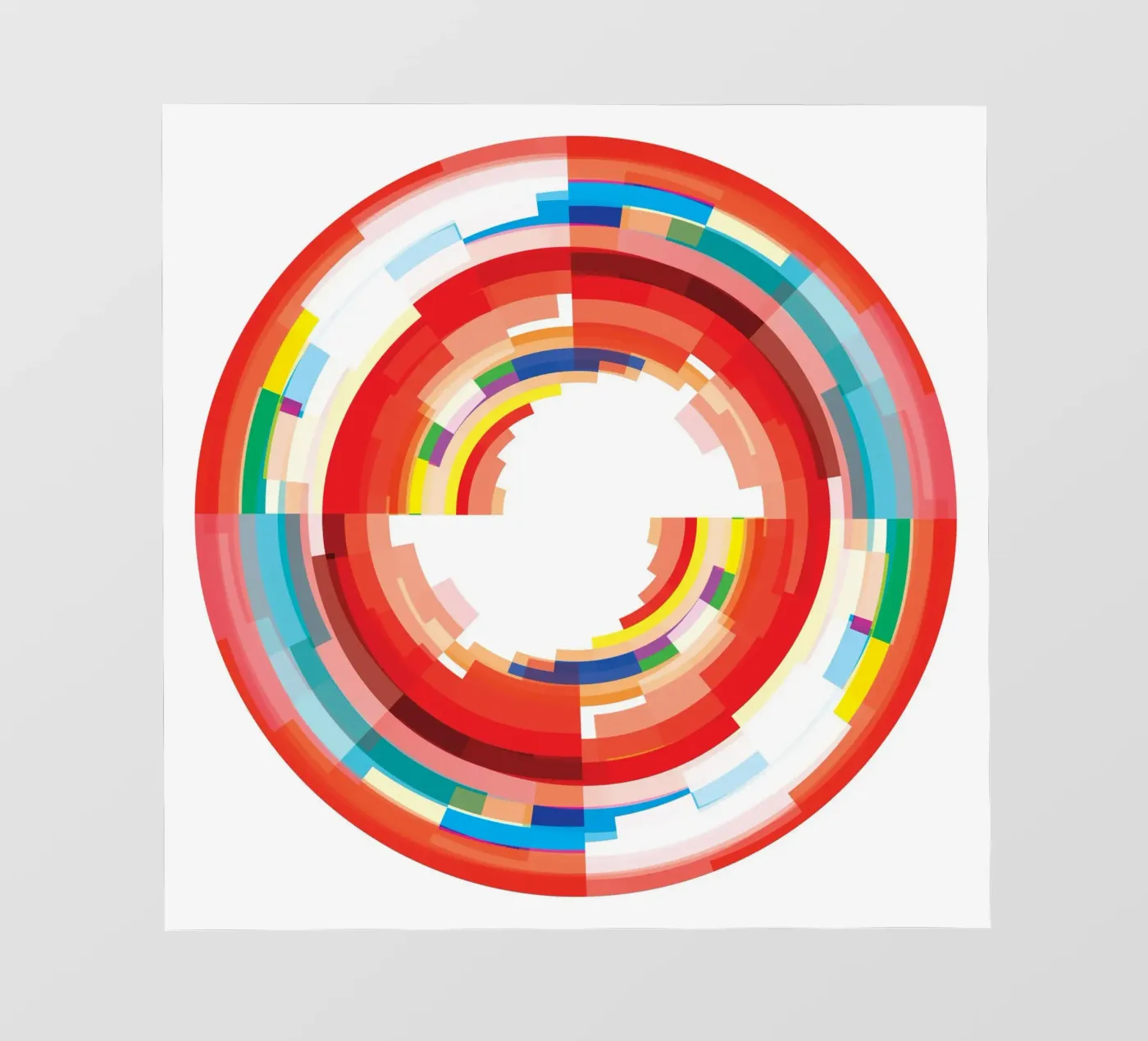 Levendige draaikolk backlit folie van JaySan Studio