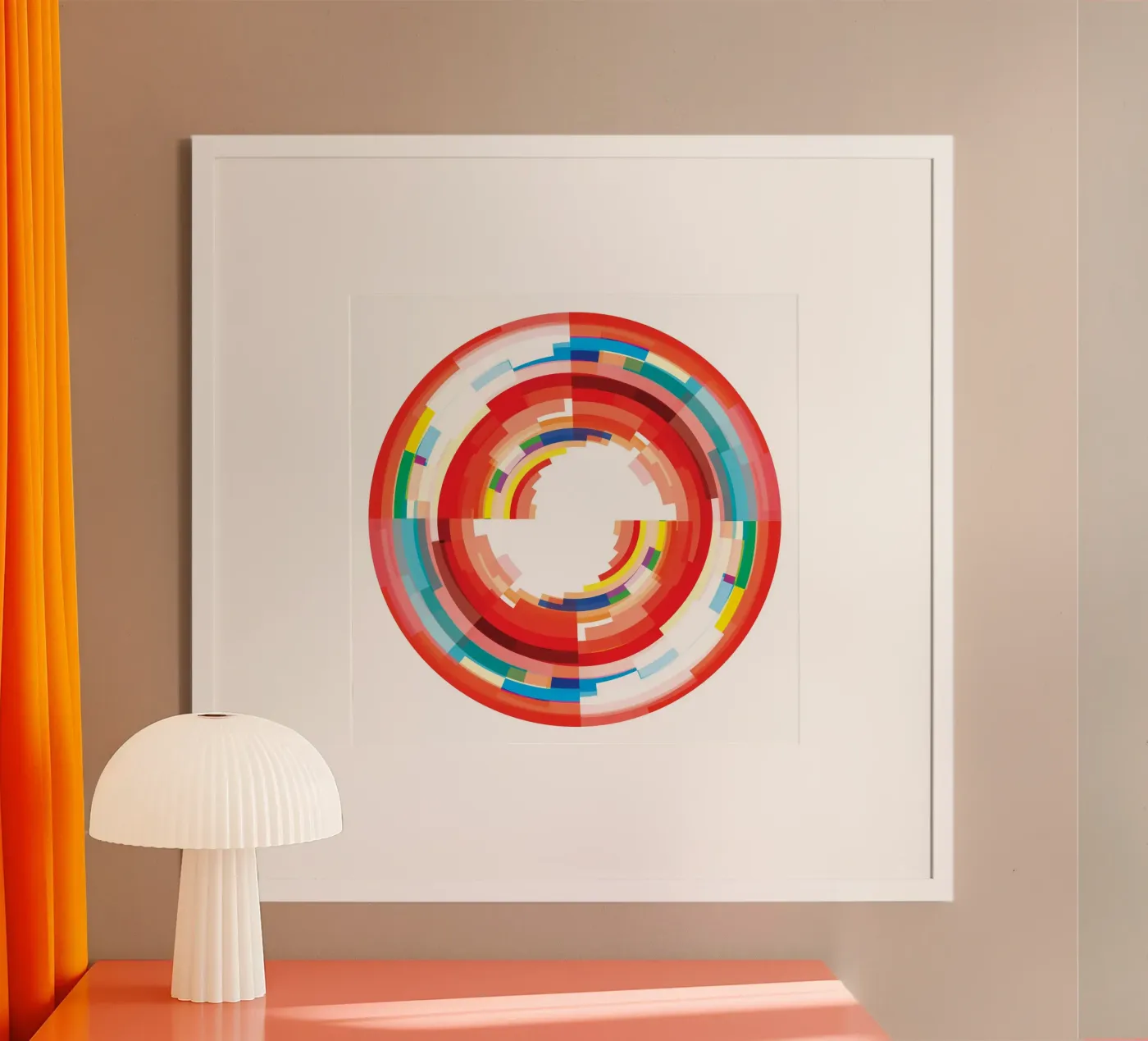 Vibrant Vortex Poster von JaySan Studio