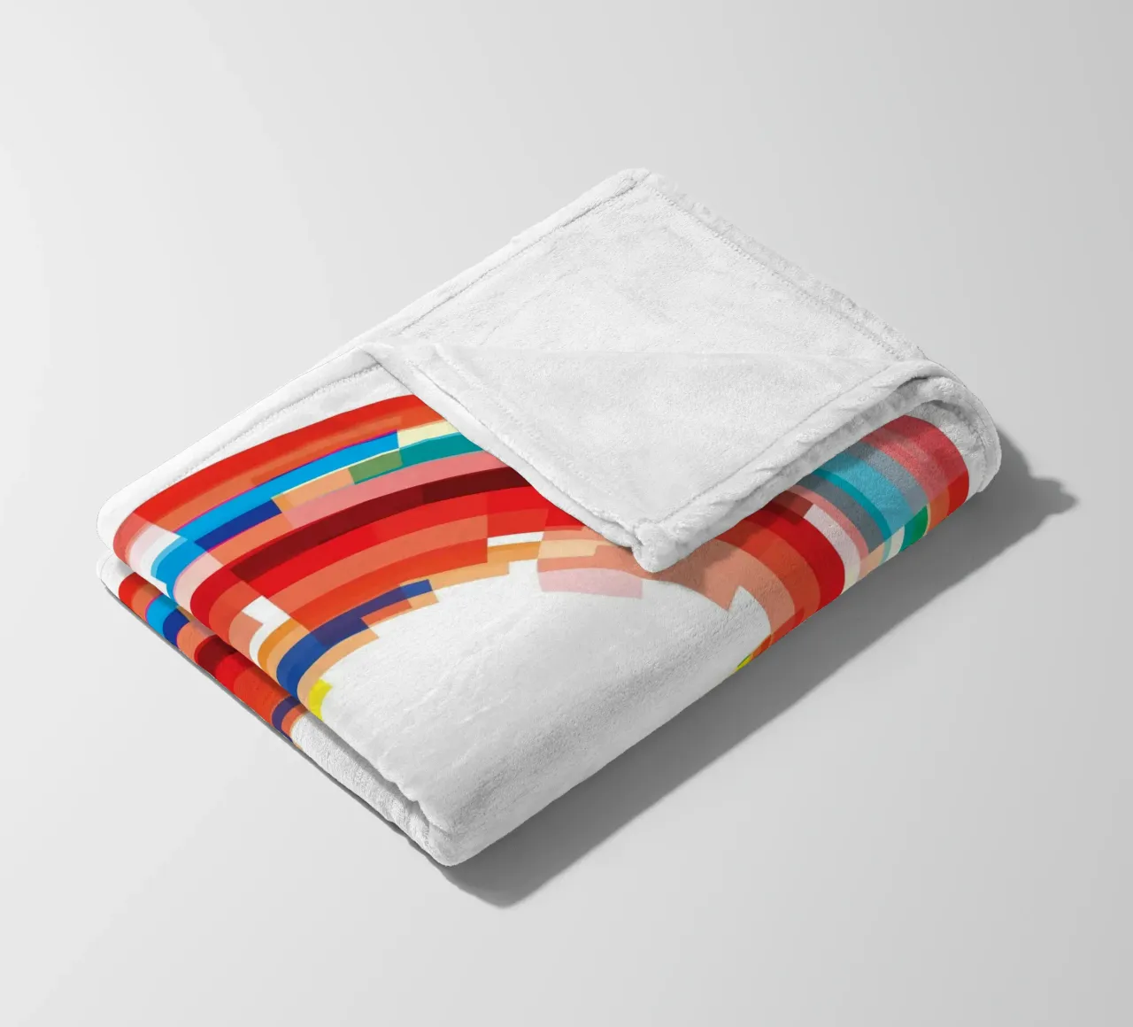 Levendige draaikolk fleecedeken van JaySan Studio