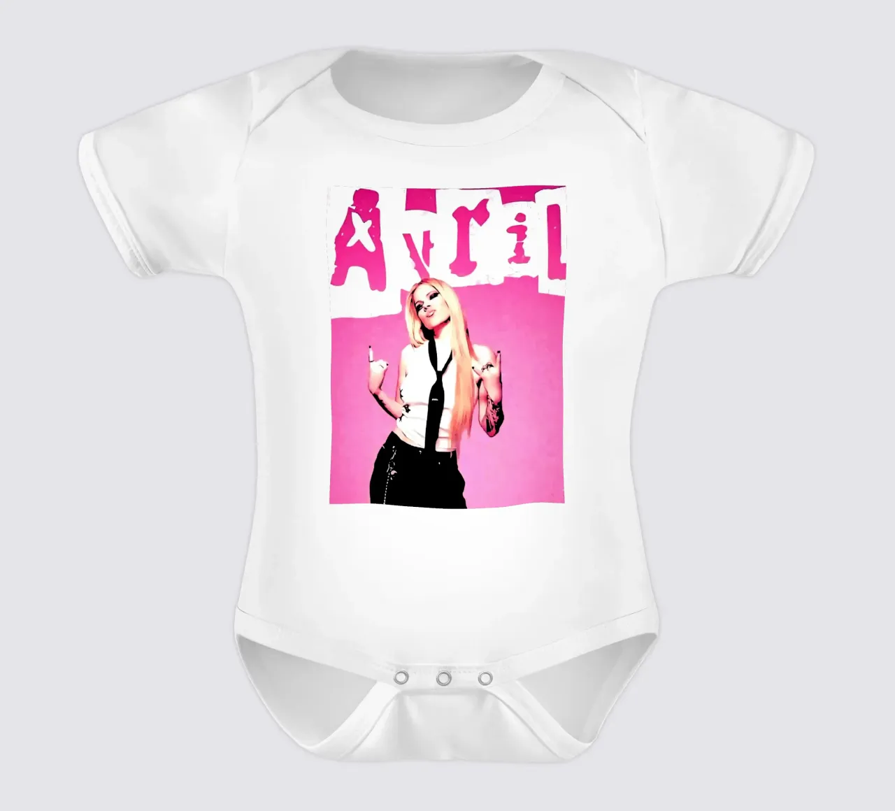 Avril Lavigne 15 Art body neonato maniche corte da music soul