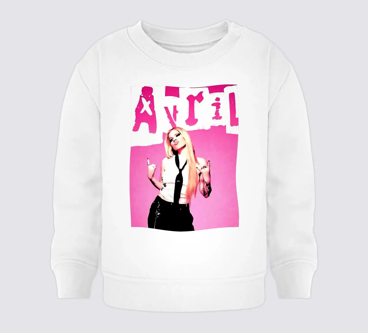 Avril Lavigne 15 Art felpa neonato da music soul
