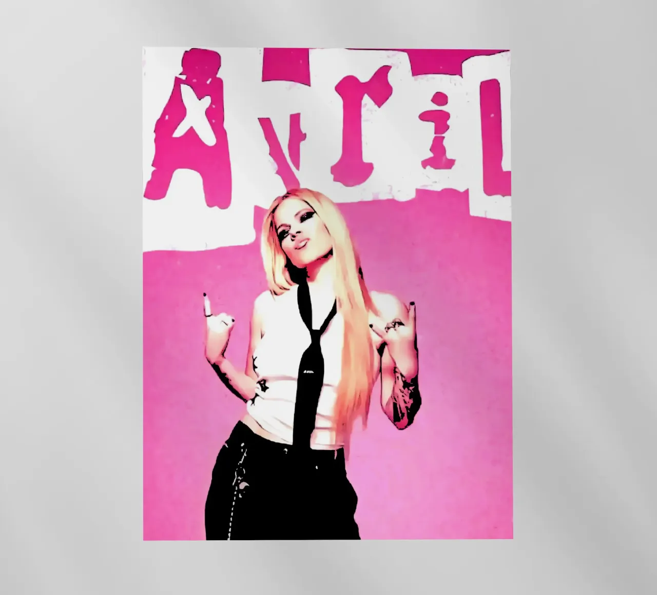 Avril Lavigne 15 Art pellicola backlit da music soul