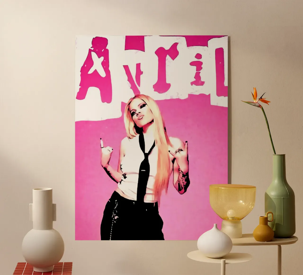 Avril Lavigne 15 Art plexiglass da music soul