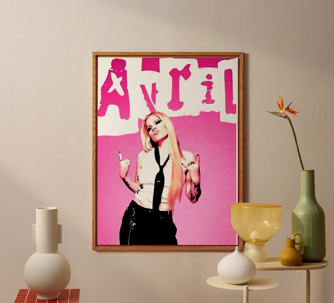 Avril Lavigne 15 Art alluminio dibond da music soul