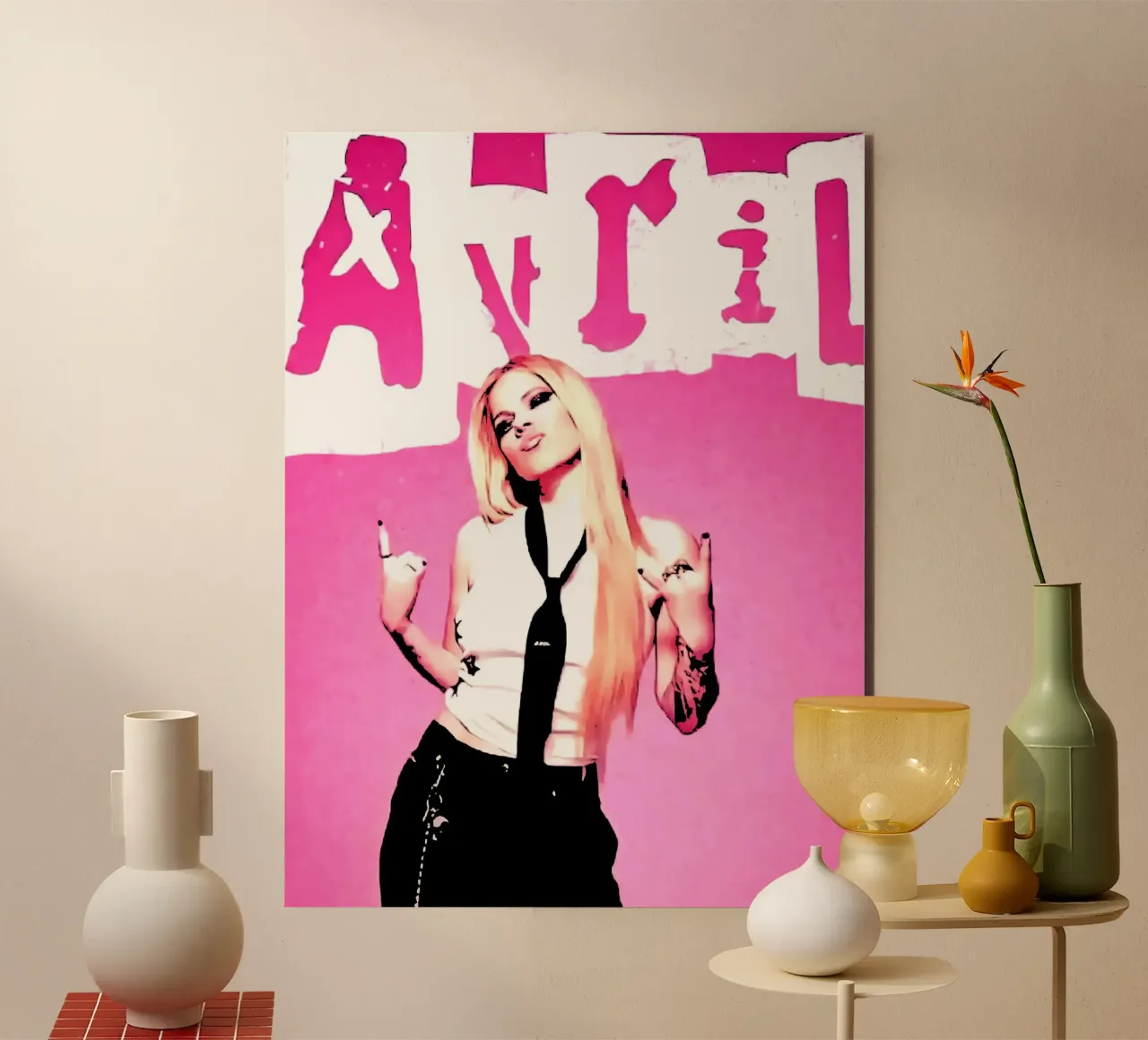 Avril Lavigne 15 Art alluminio dibond da music soul