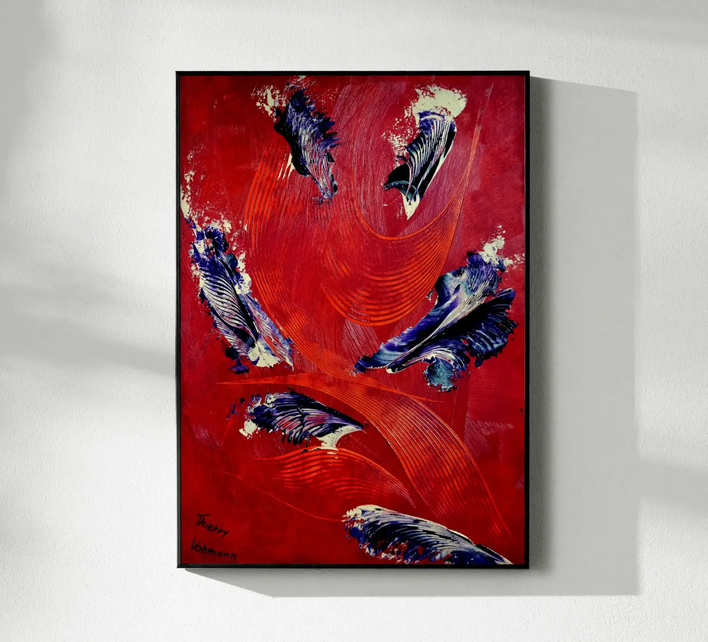 IDEAL GIFT 84 plexiglass da Thierry Vobmann Abstract painting