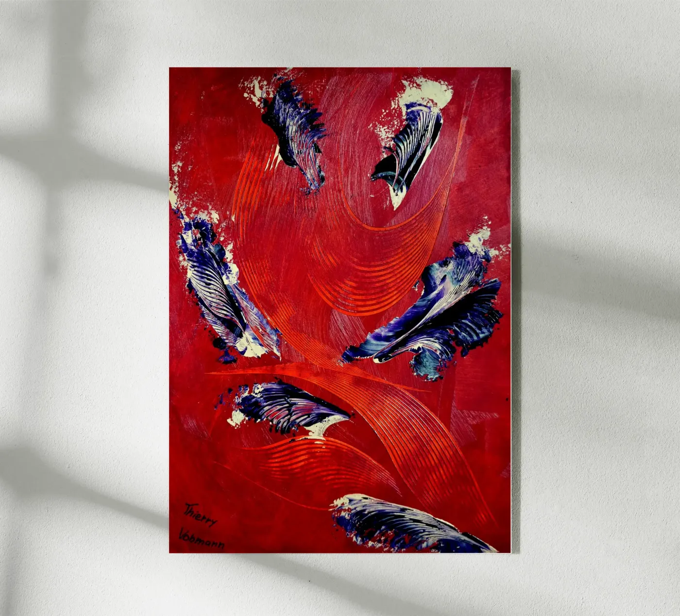 IDEAL GIFT 84 plexiglass da Thierry Vobmann Abstract painting