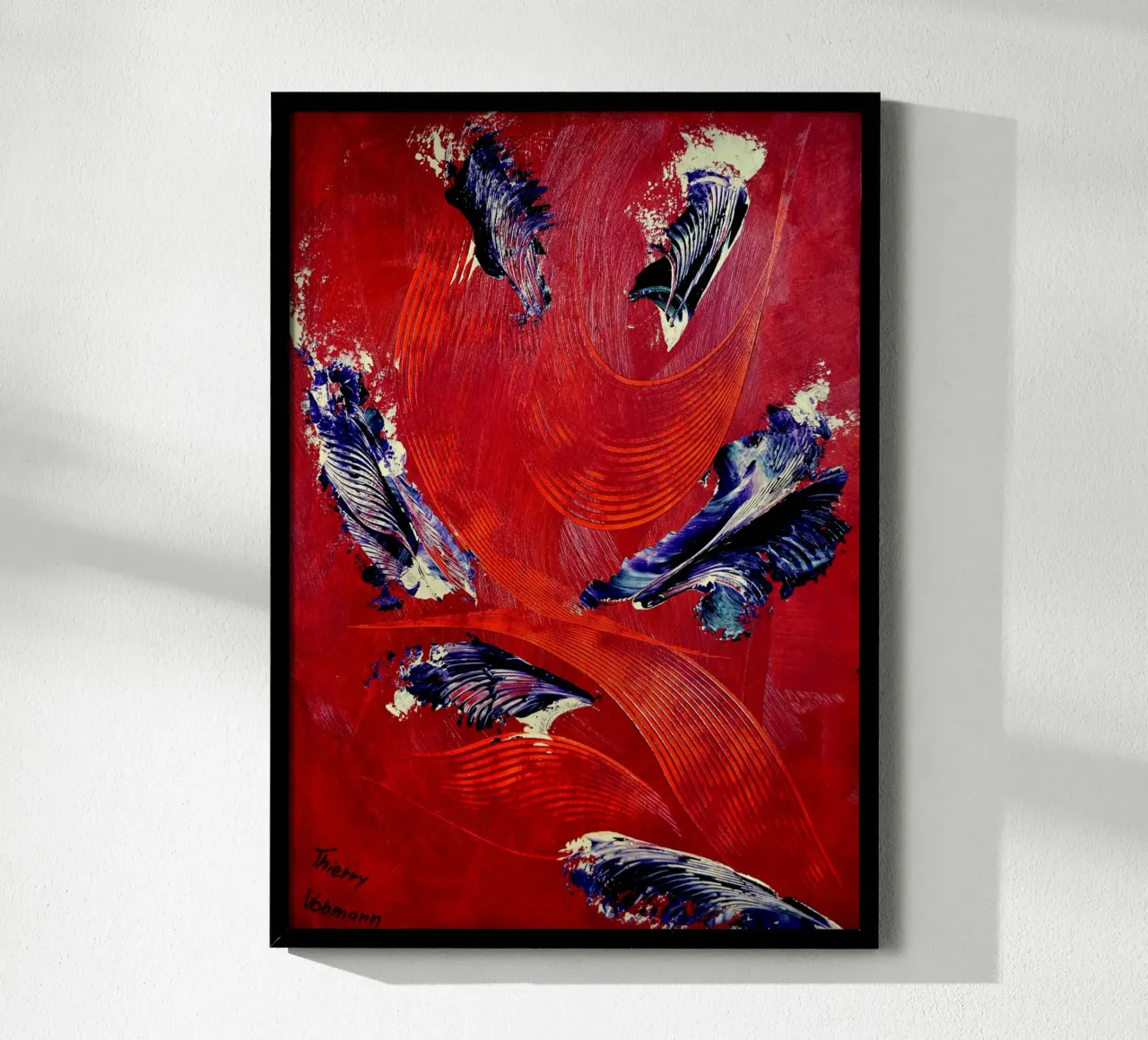 IDEAL GIFT 84 poster da Thierry Vobmann Abstract painting