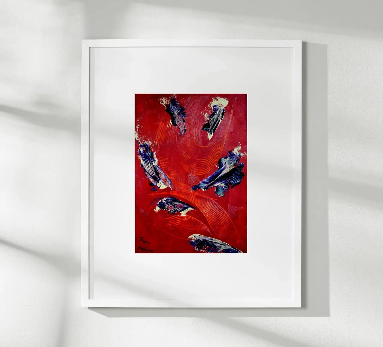 IDEAL GIFT 84 poster da Thierry Vobmann Abstract painting