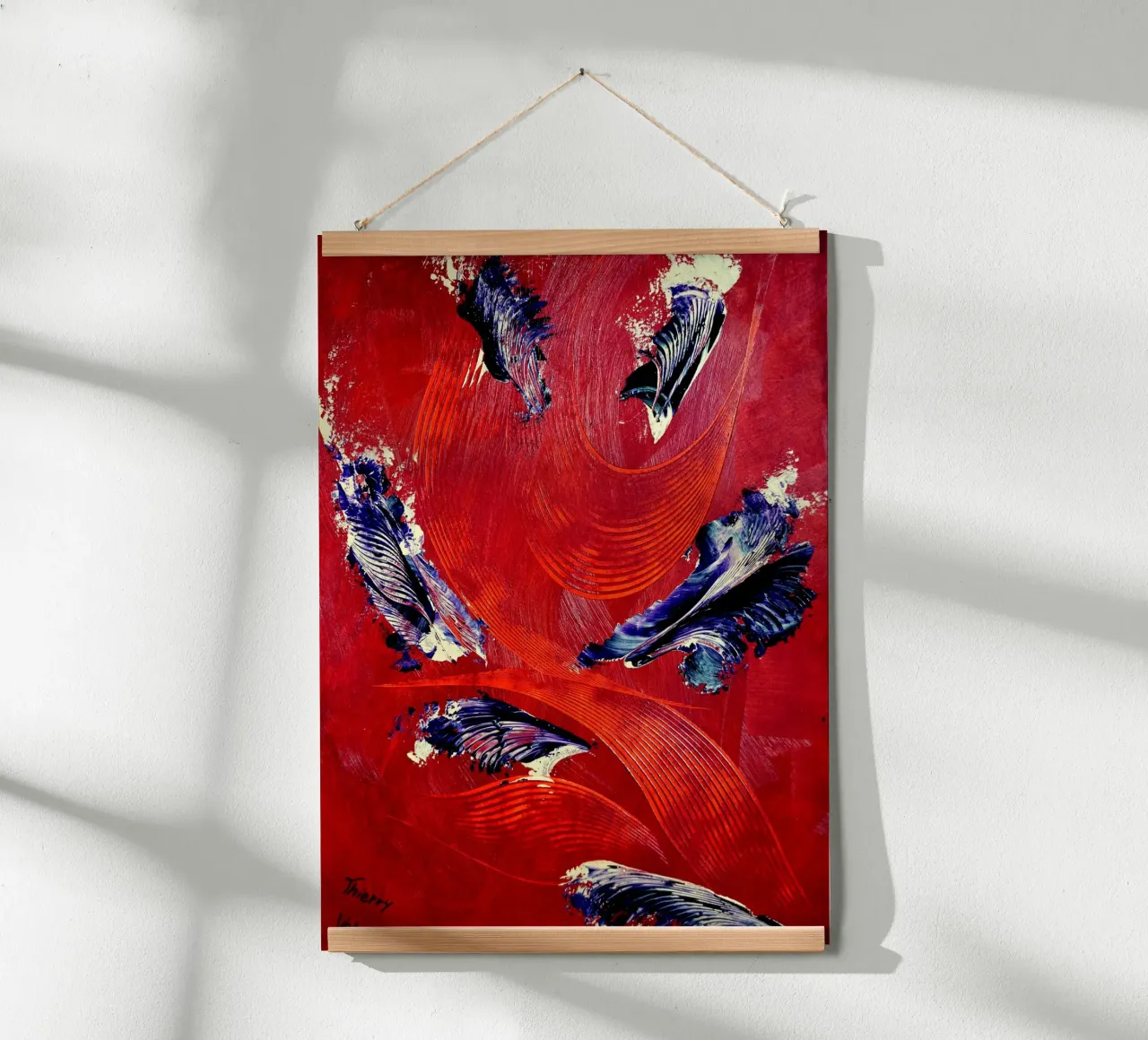 IDEAL GIFT 84 poster da Thierry Vobmann Abstract painting