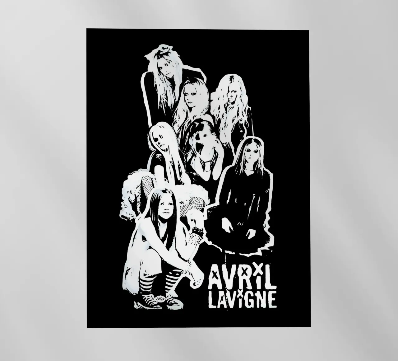 Avril Lavigne 16 Art pellicola backlit da music soul