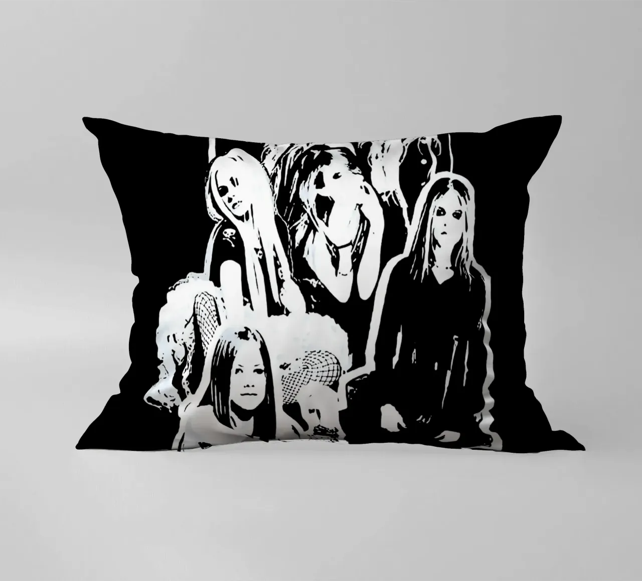 Avril Lavigne 16 Art decorative cushion by music soul