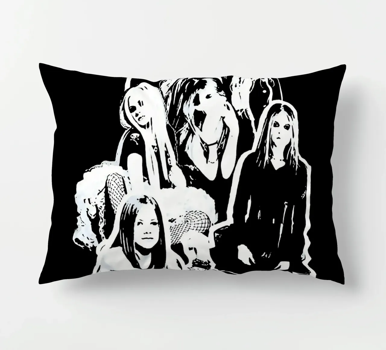 Avril Lavigne 16 Art decorative cushion by music soul