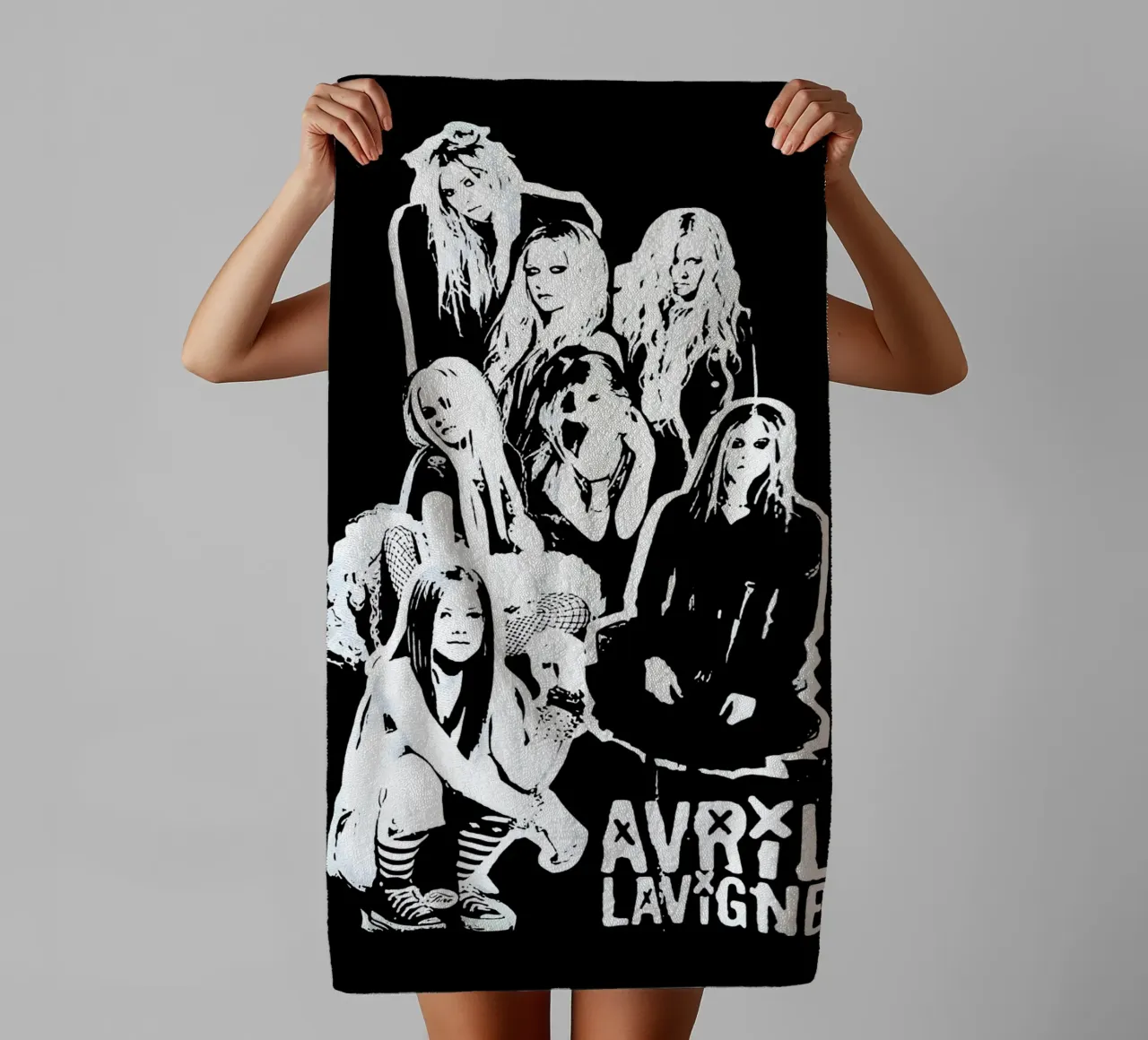 Avril Lavigne 16 Art asciugamano da bagno da music soul