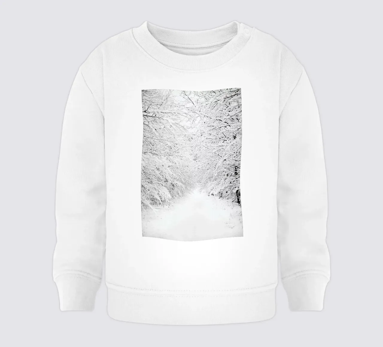 Walking in a Winter Wonderland felpa neonato da Laura Palm