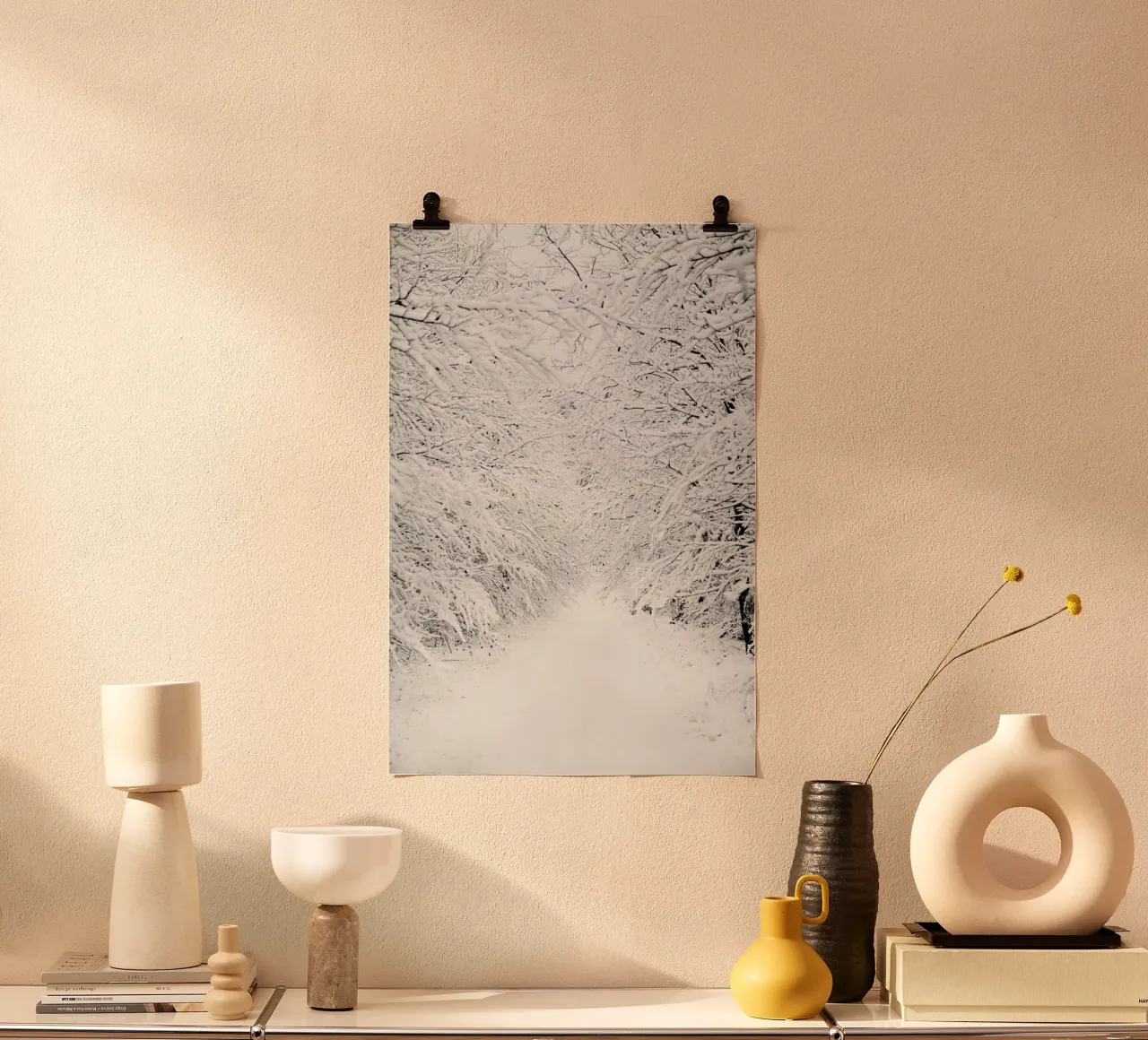 Walking in a Winter Wonderland carta hahnemühle da Laura Palm