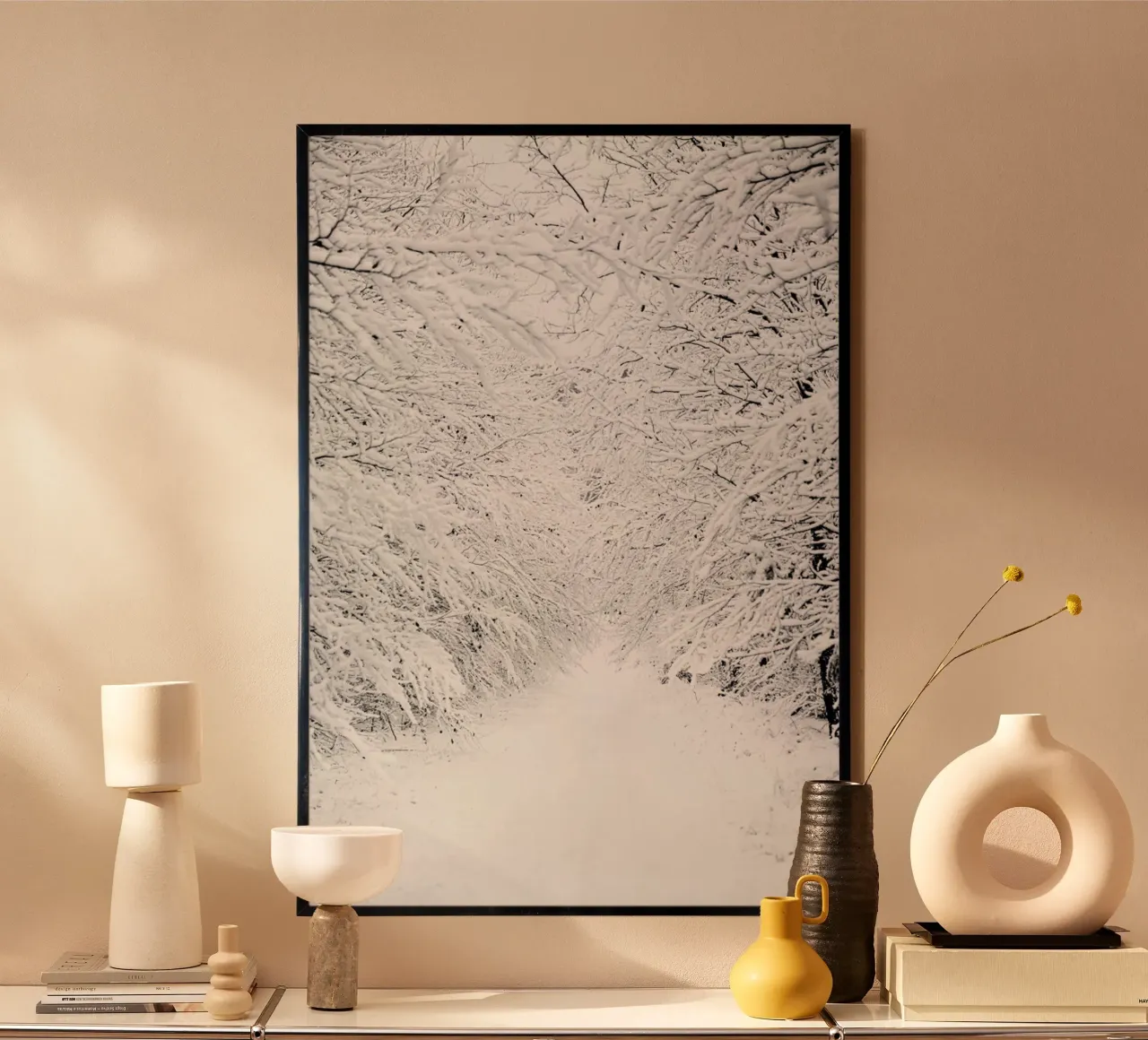 Walking in a Winter Wonderland carta hahnemühle da Laura Palm