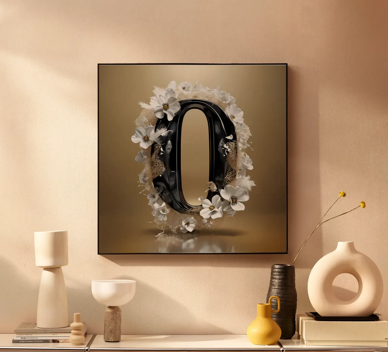 Il fiore numero 0 - Un capolavoro delicato plexiglass da inspirational quote