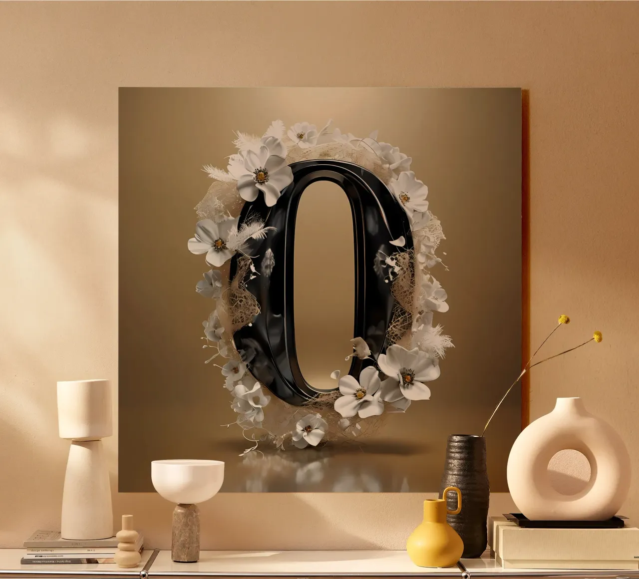 Il fiore numero 0 - Un capolavoro delicato plexiglass da inspirational quote
