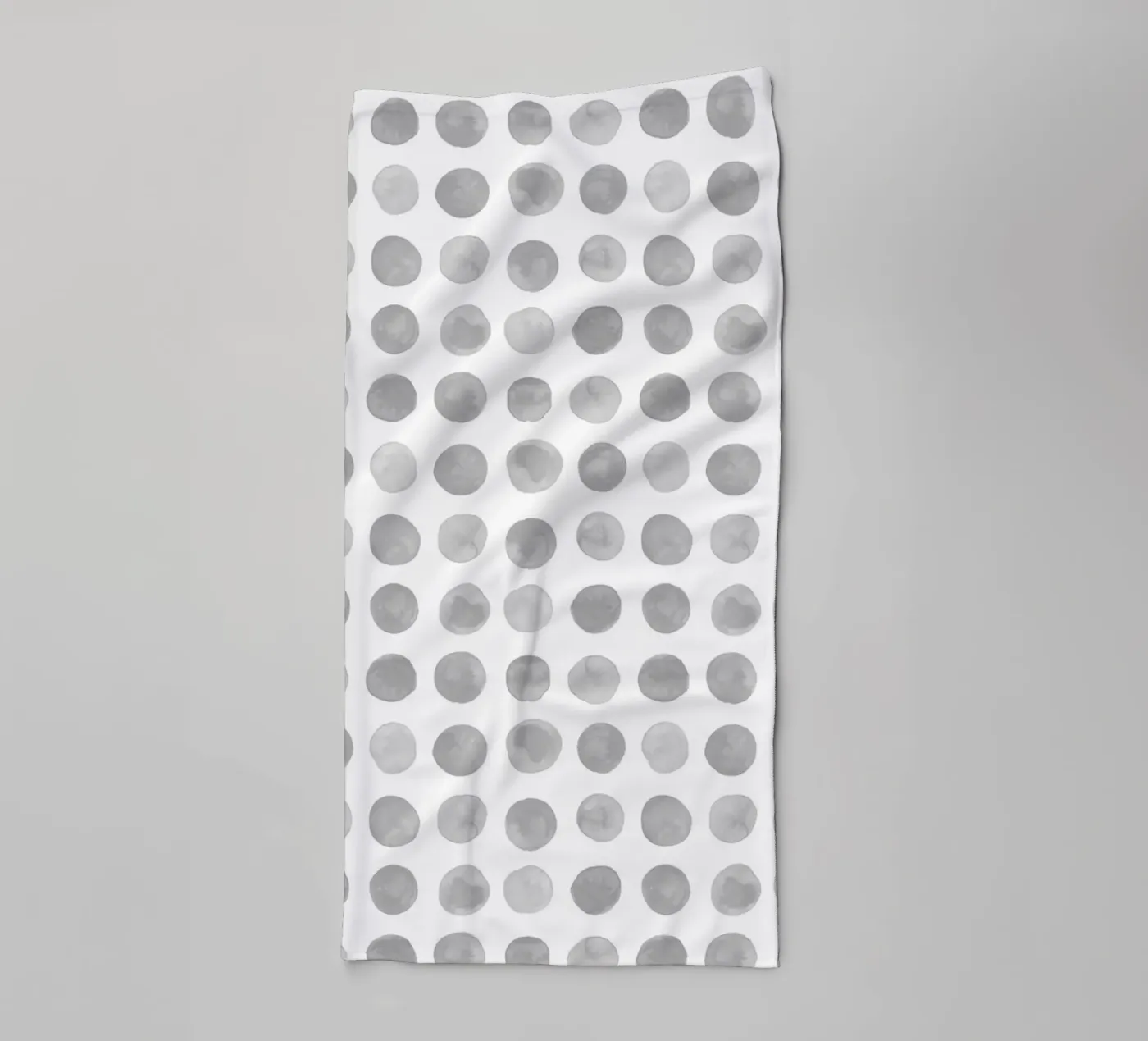 Gray Dots asciugamano da bagno da treechild