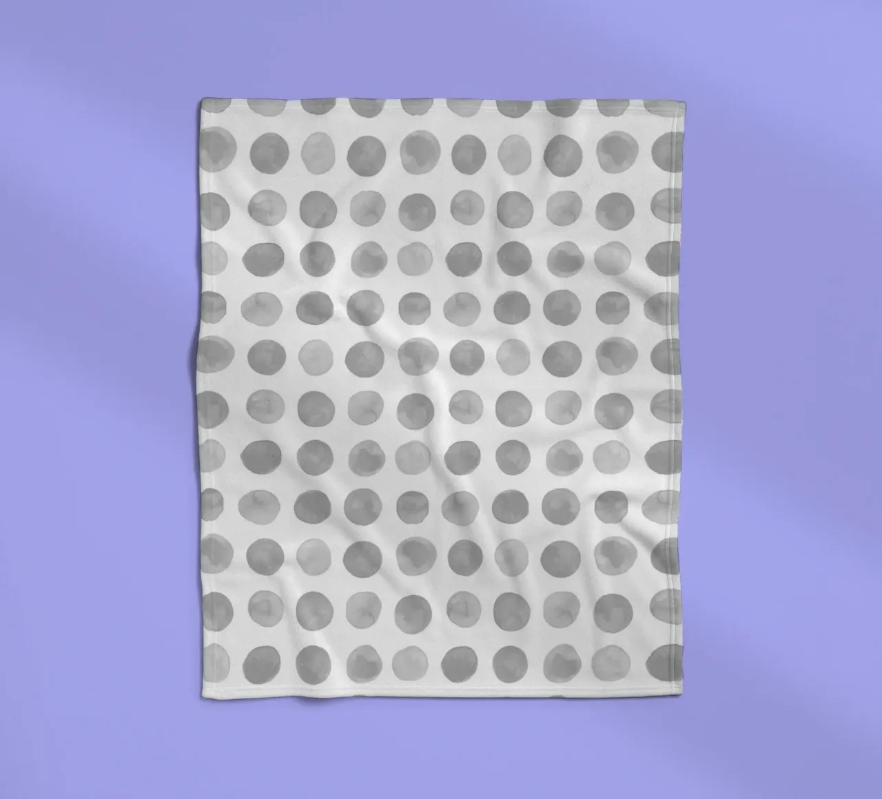 Gray Dots coperta in pile da treechild