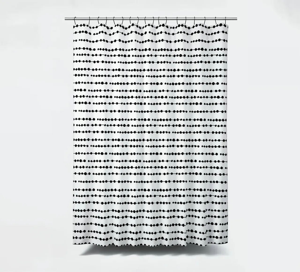 Black And White No 18 tenda da doccia da treechild