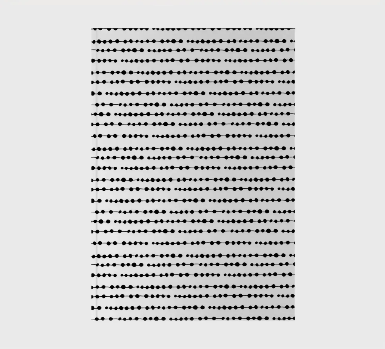 Black And White No 18 notebook by treechild