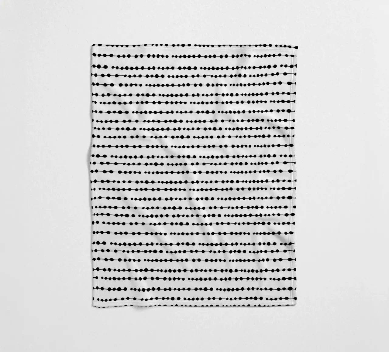 Black And White No 18 coperta in pile da treechild