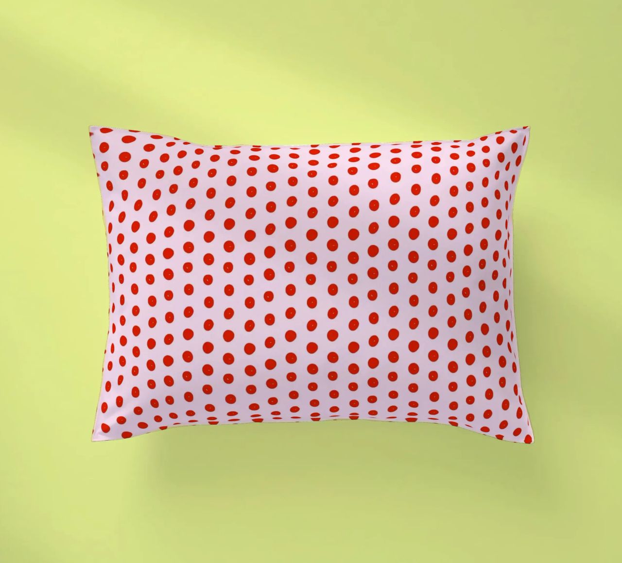 Red Dot Pattern cuscino da treechild