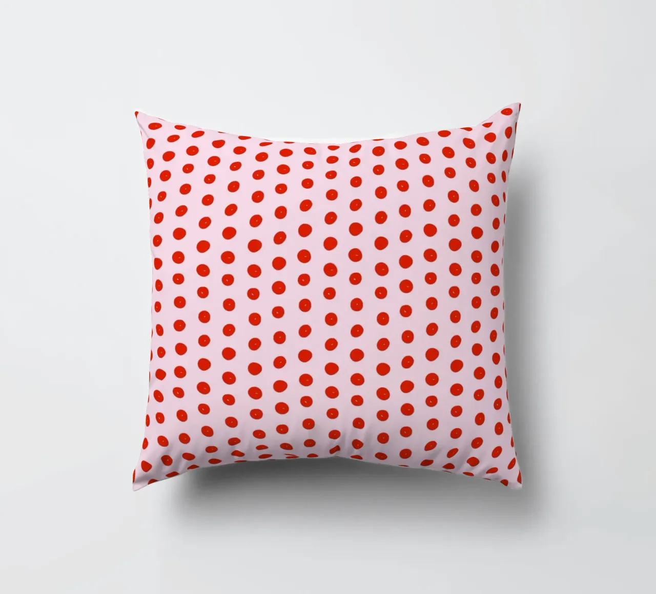 Red Dot Pattern cuscino da treechild