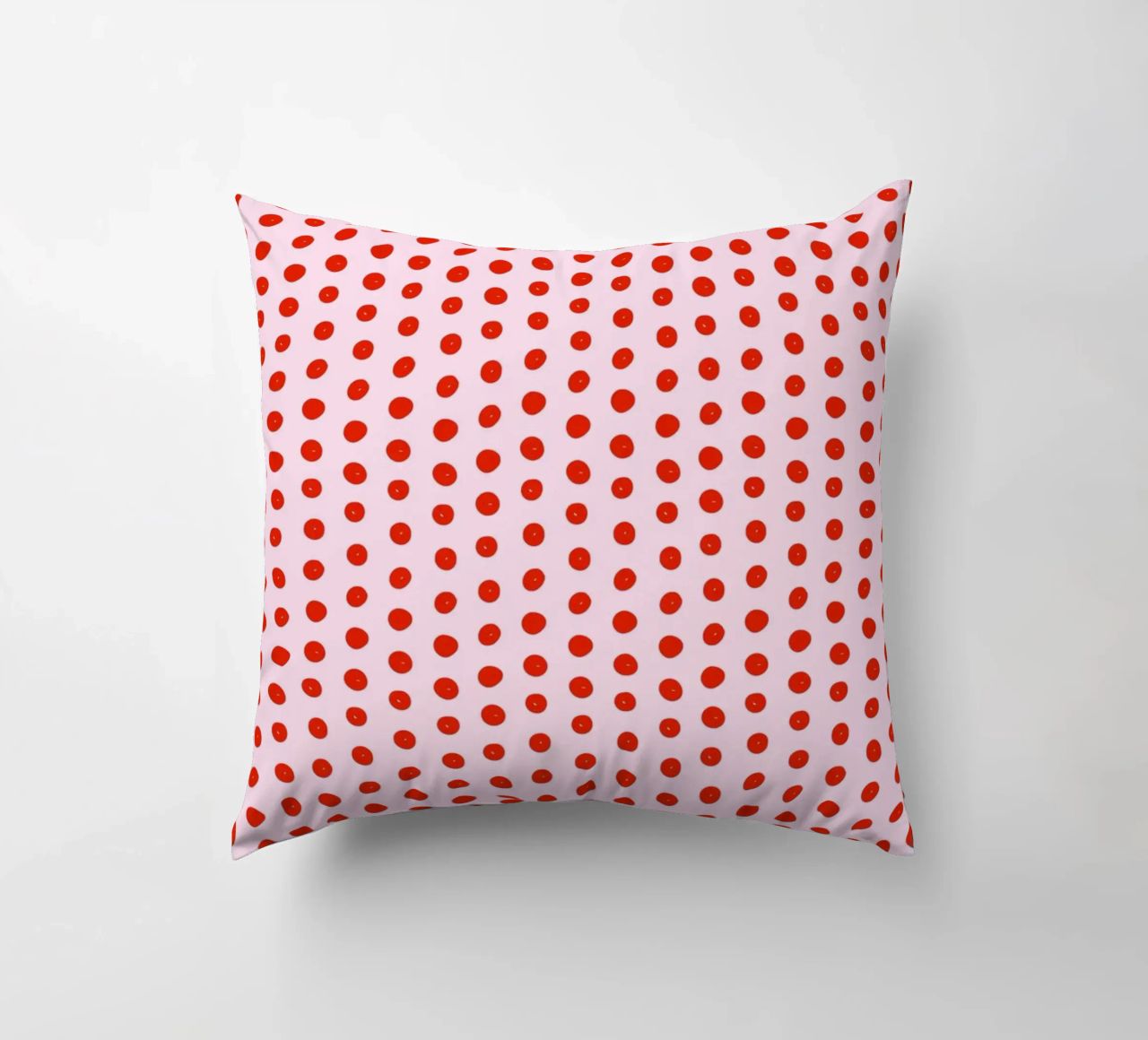 Red Dot Pattern cuscino da treechild