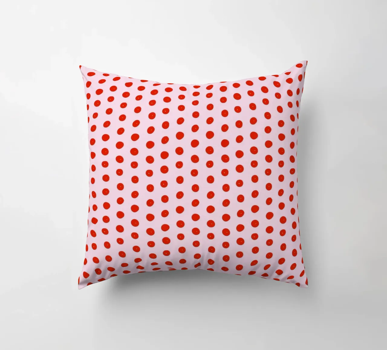 Red Dot Pattern cuscino da treechild