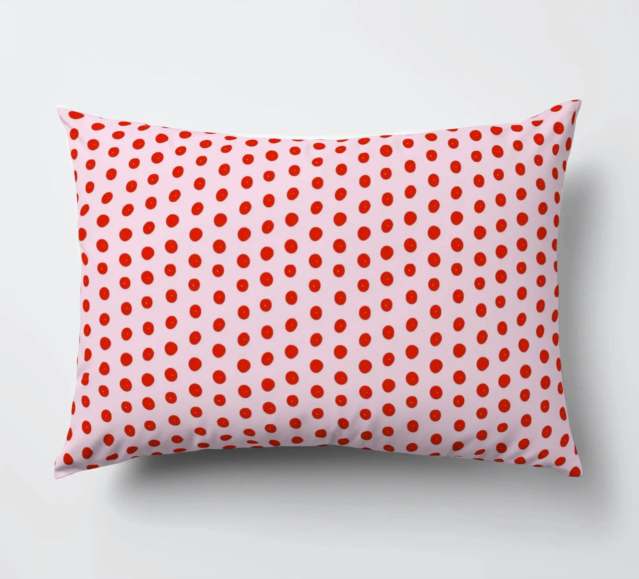Red Dot Pattern cuscino da treechild