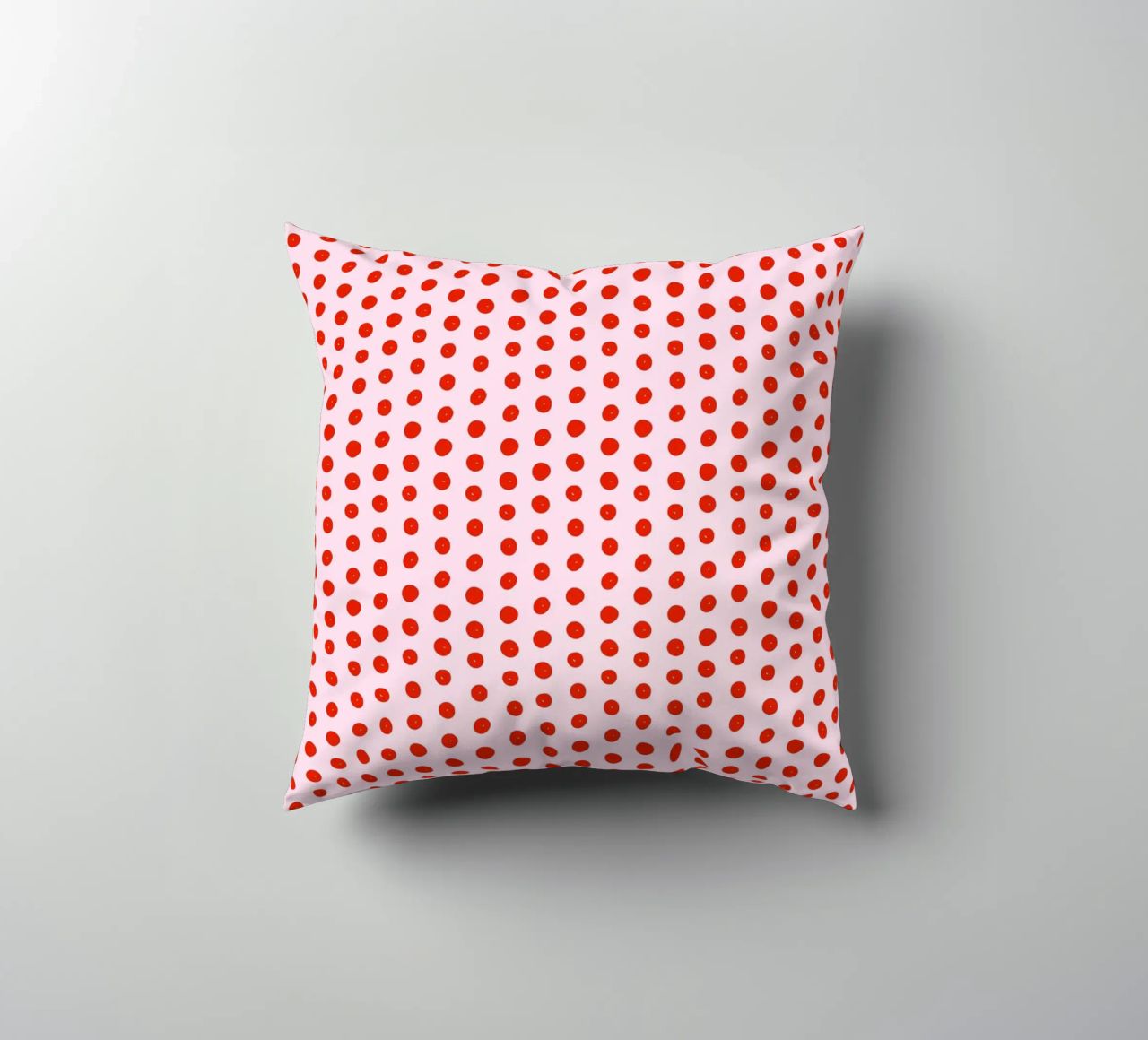 Red Dot Pattern cuscino da treechild