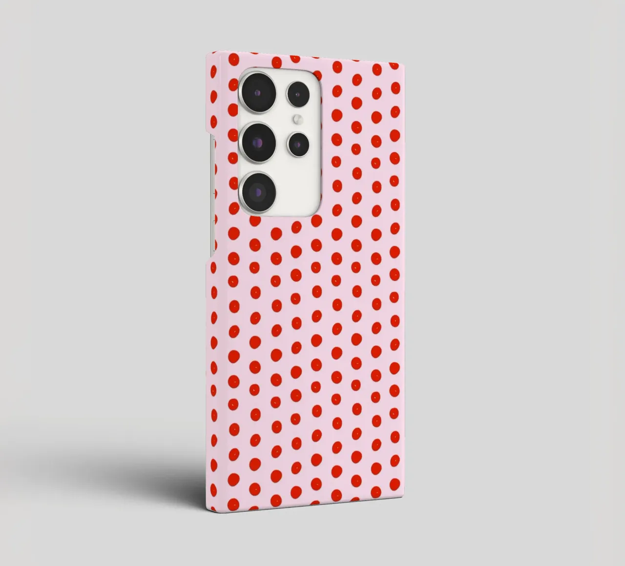 Red Dot Pattern cover samsung da treechild